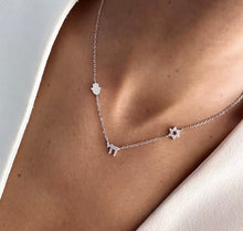 Load image into Gallery viewer, Pavé Protection Necklace – Silver