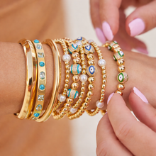Load image into Gallery viewer, Santorini Evil Eye Bracelet