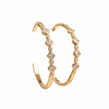 Load image into Gallery viewer, Seraphina Crystal Hoops