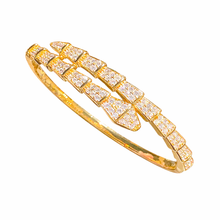 Load image into Gallery viewer, Lumière Crystal Bangle