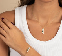 Load image into Gallery viewer, Israel Map Necklace
