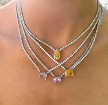 Load image into Gallery viewer, Yellow Zircon Necklace
