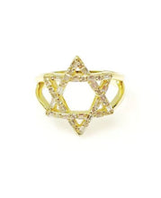 Load image into Gallery viewer, Star of David with Cz
