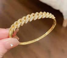 Load image into Gallery viewer, Valencia Pavé Bangle
