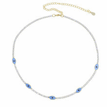 Load image into Gallery viewer, Evil Eye Glow Necklace
