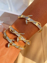 Load image into Gallery viewer, Monaco  Pavé Bangle
