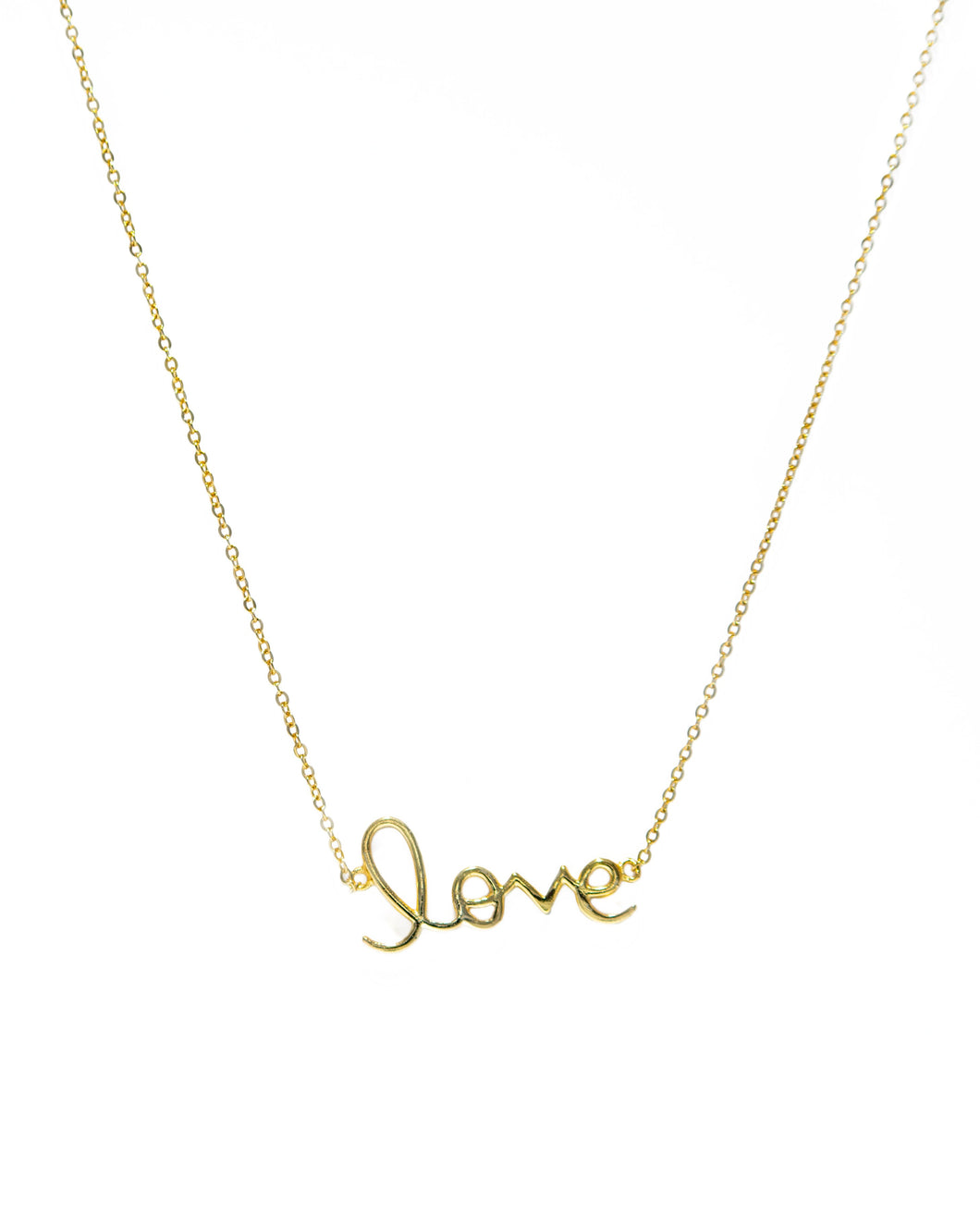 GOLDEN LOVE NECKLACE