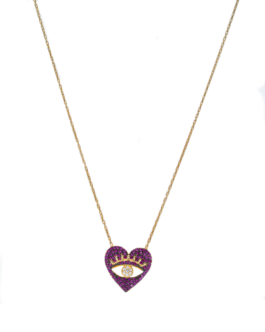 EYE IN YOUR HEART NECKLACE