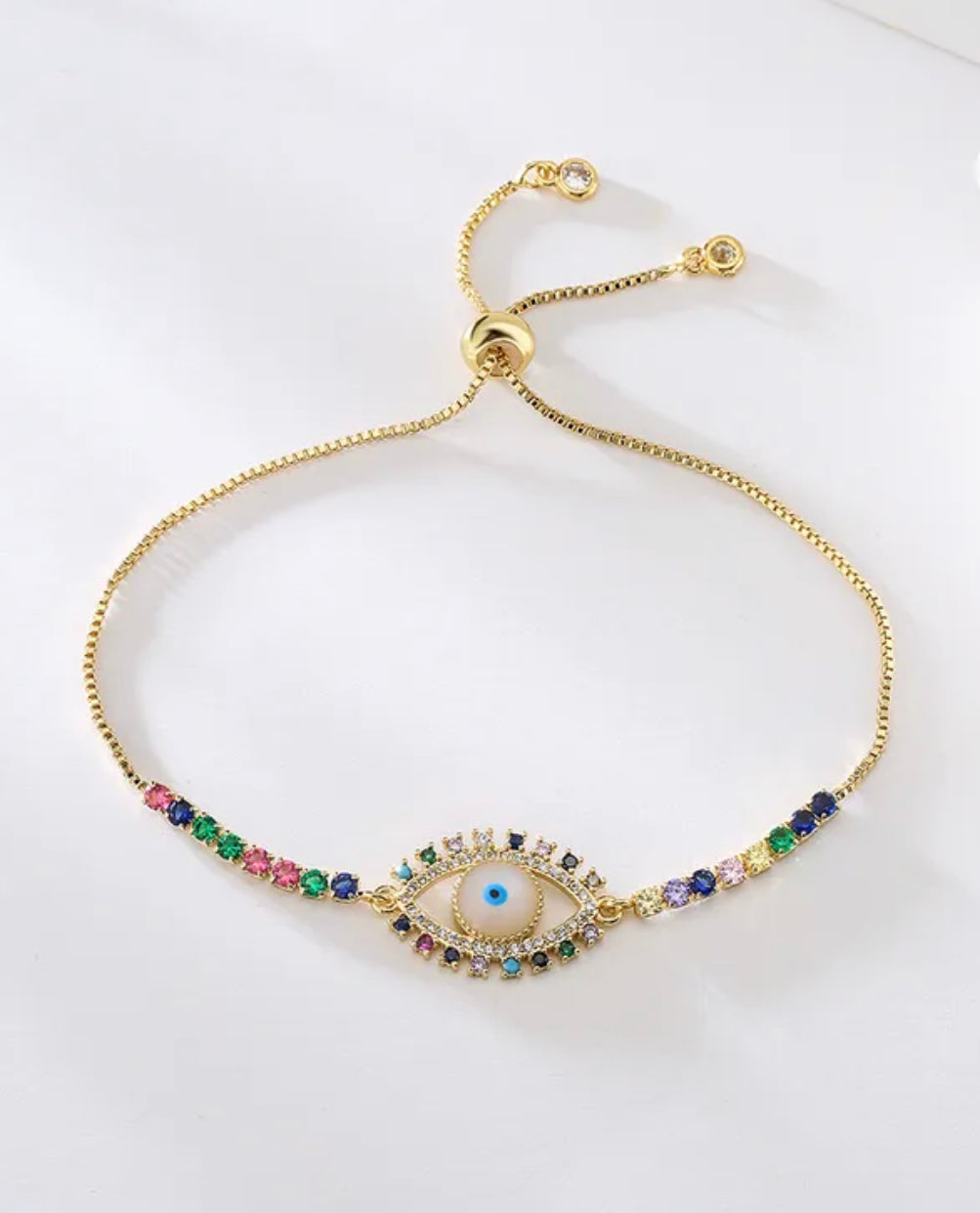 Evil Eye Multicoloured Bracelet